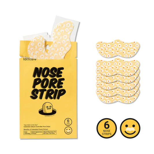 lattcare calendula nose pore strips 6 Ct