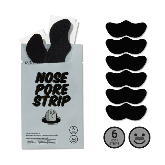 lattcare Charcoal nose pore strips -6P