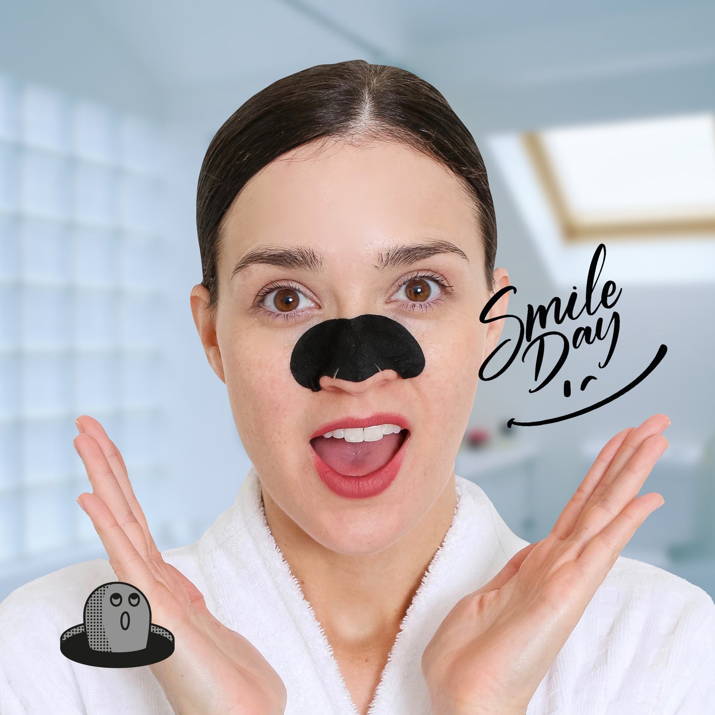 lattcare Charcoal nose pore strips -6P