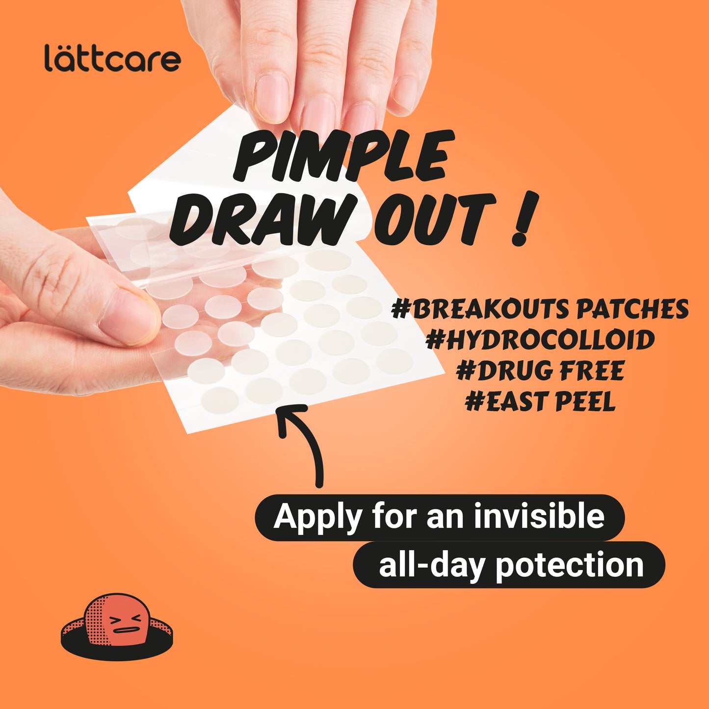 lattcare pimple care patch 64 Patches
