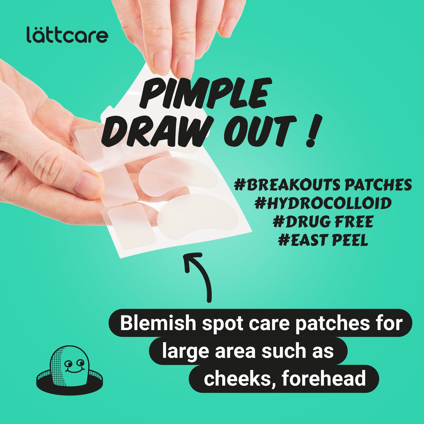 lattcare blemish spot care patch 12 Patches